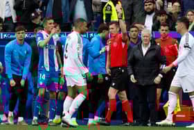 Mbappe was sent off over the weekend