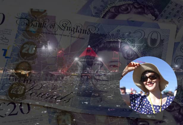 Personal finance expert Rebbeca Bebbington (pictured) shares her advice how to save money at Glastonbury, as the price of attending this year's event is revealed.