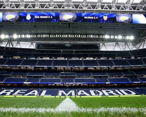 Arsenal play Champions League football at the Bernabeu tonight.