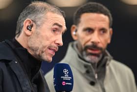 Martin Keown and Rio Ferdinand were on punditry for the Arsenal match.