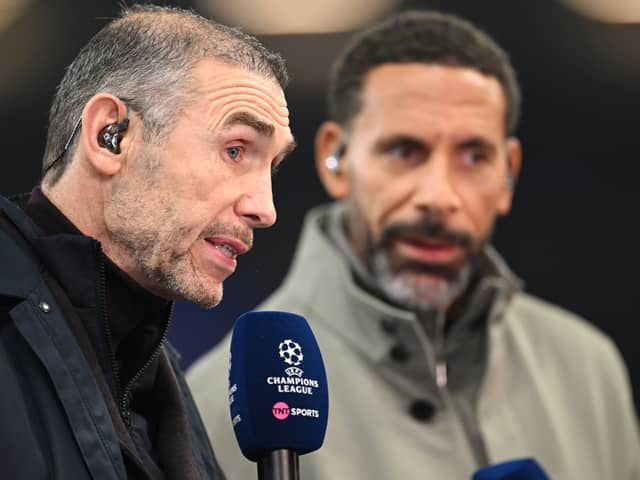 Martin Keown and Rio Ferdinand were on punditry for the Arsenal match.