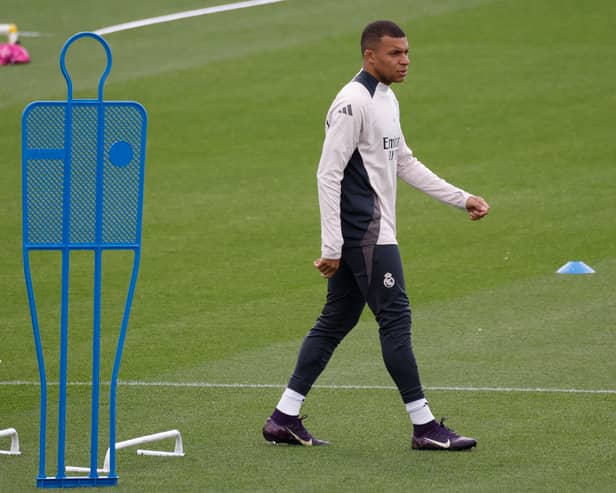 Mbappe was sent off over the weekend