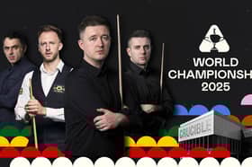 World Snooker Championship is on the BBC