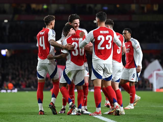 Raheem Sterling is on loan at Arsenal from Chelsea this season.
