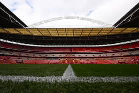 Wembley Stadium will host the League One play-off final.