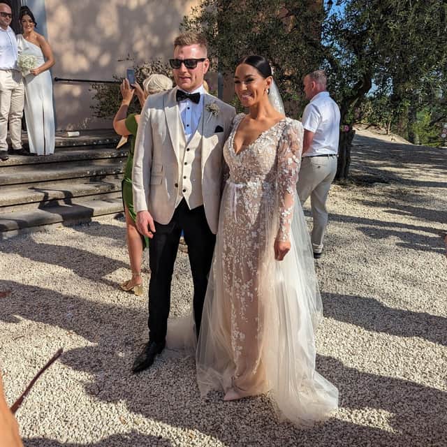 Toni McShane and husband Gerard Mcshane. 