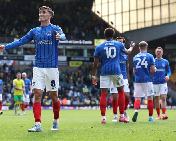 West Ham star Freddie Potts has spent the season on loan at Portsmouth.
