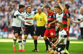 Gary O'Neil was sent off for QPR in the 2014 Championship play-off final.