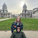 Isabel is running the London Marathon in memory of her late dad 