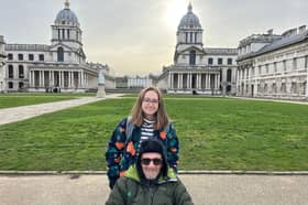 Isabel is running the London Marathon in memory of her late dad 