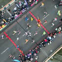 Marathon runners should dig out their sunhats because it’s going to be a sunny one in London this weekend. 