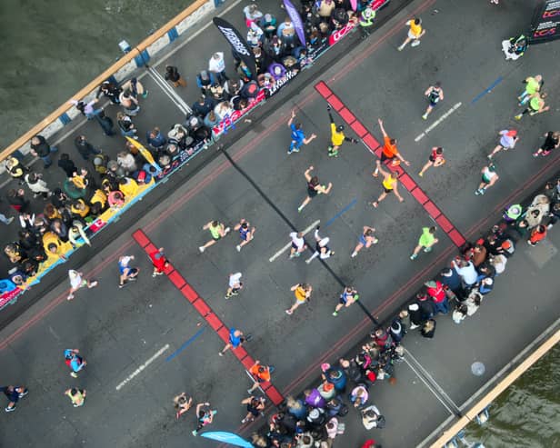 What weather runners can expect during the 2025 London Marathon this weekend.
