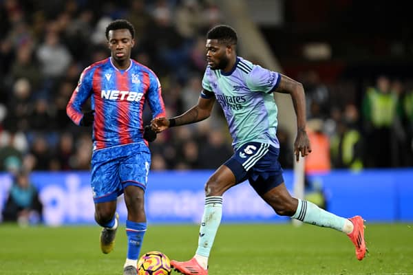 Partey is suspended for the first leg