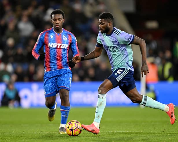 Partey is suspended for the first leg