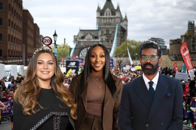 These are just some of the famous faces you might spot running the London marathon this weekend 
