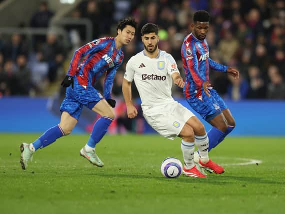 Aston Villa and Crystal Palace face off at Wembley Stadium