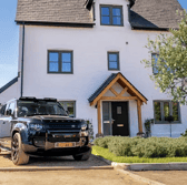 The Hampshire home is a new-build, in a stunning new development