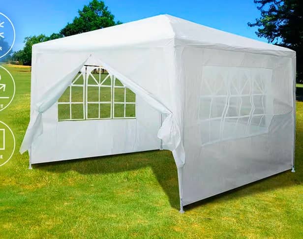 Wowcher's £27.99 gazebo is ideal for garden parties