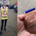 Strangers’ kind gesture at London Marathon almost brought me to tears.