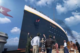 We had our very own Jack and Rose moment at the Titanic VR experience in London