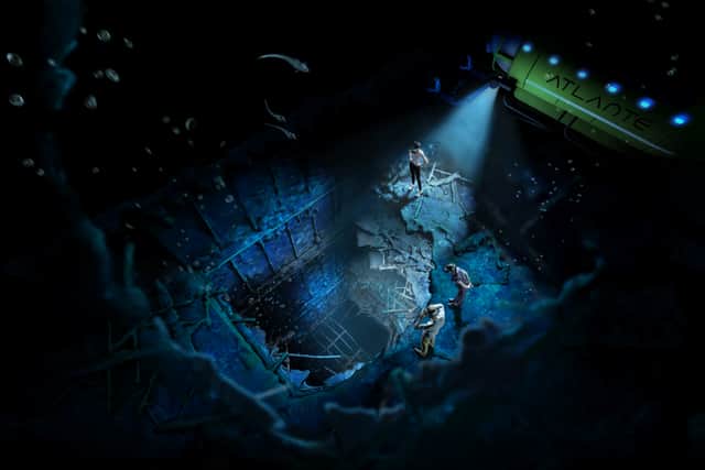 Dive below the surface and witness the wreckage of the Titanic
