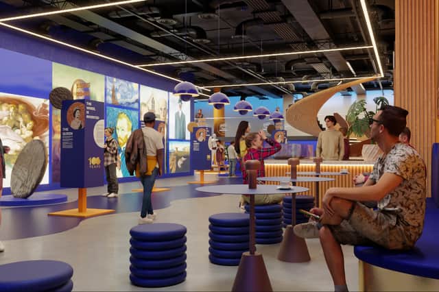 A look inside London's new chocolate digestive experience