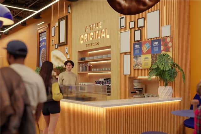 The McVitie's biscuit bar