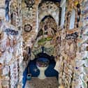 Take a look inside this Londoners magical grottoloo! 