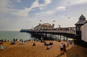 Soak up the summer sunshine with an ice cream on Brighton beach 