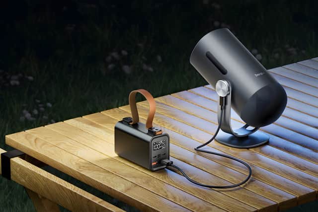 Hook it up to a power bank and you can binge-watch all night