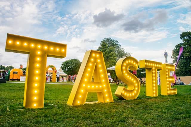 Taste of London returns to Regent's Park this June