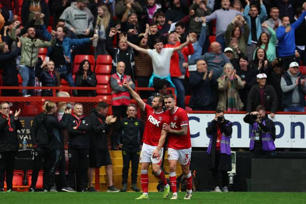 Charlton Athletic take on Wycombe Wanderers in the League One play-off semi final.