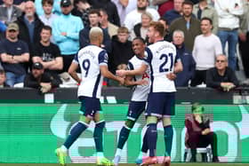 Spurs take the lead against West Ham.