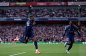 Ousmane Dembele scored the only goal at the Emirates Stadium last week.