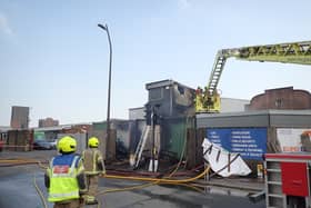 Four fire engines and around 25 firefighters attended a fire on River Road in Barking on Friday (2 May). 