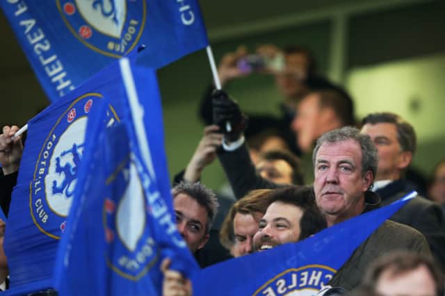 Jeremy Clarkson is a famous Chelsea FC fan