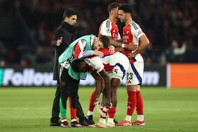 Thomas Partey made errors ahead of both PSG goals on Wednesday night.