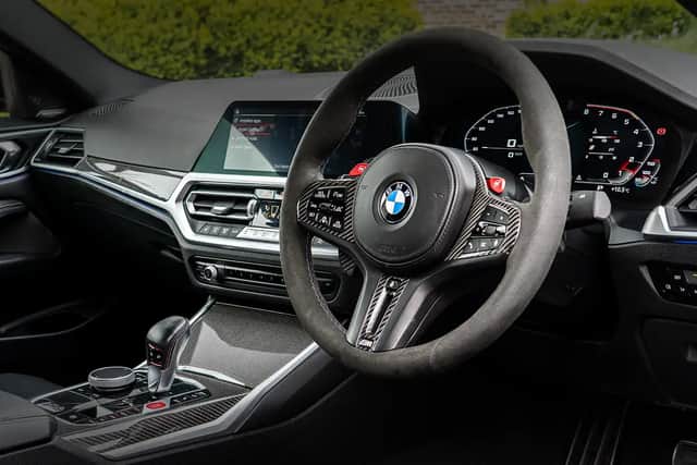The Competition spec interior is an incredibly special place to sit
