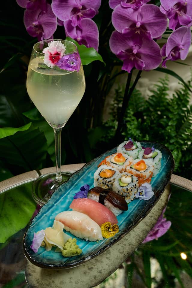 A sushi platter feast!