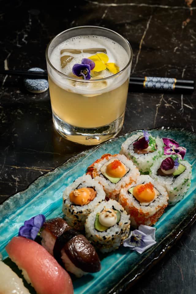 Dine on sushi and champers at the Japanese garden pop-up