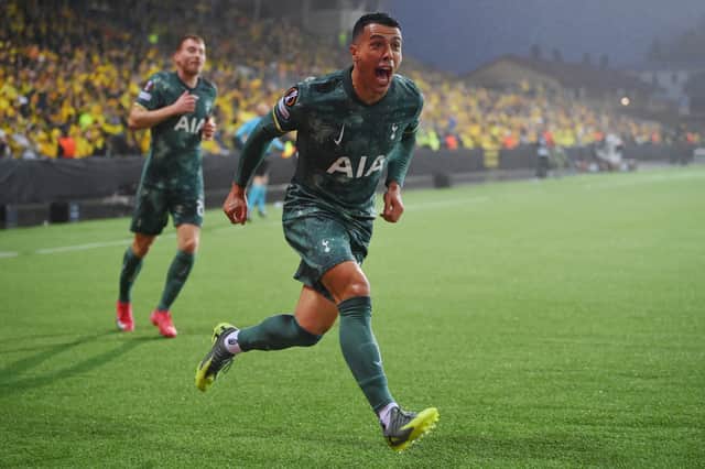 Porro doubles Tottenham's lead on the night