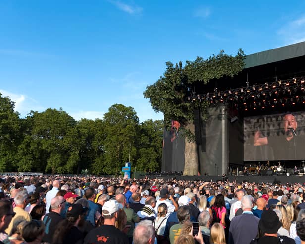 The Great Oak stage at BST Hyde Park 