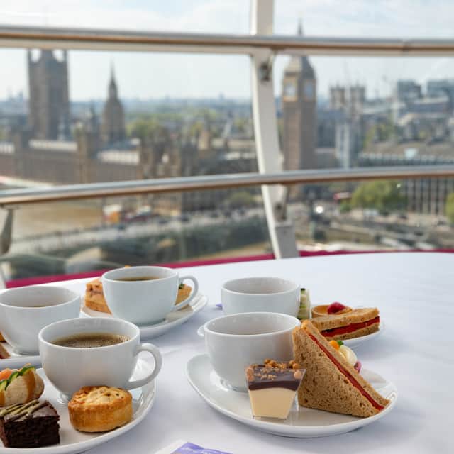 The London Eye is bringing back its typically British afternoon tea 