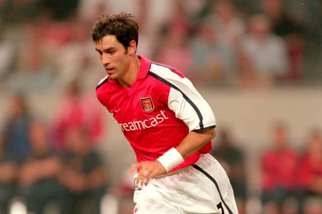 Robert Pires of Arsenal in action during the Pre-Season Friendly tournament match against Ajax played at the Amsterdam Arena, in Amsterdam, Holland