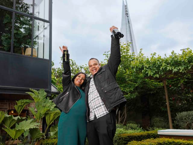Roger & Shalini Cana Omaze winners at their £4.5m London home