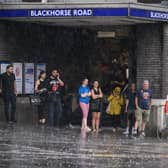 There is a strong chance of thunderstorms in London today