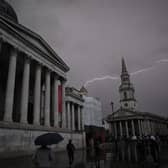 A thunderstorm warning has been issued for London today 