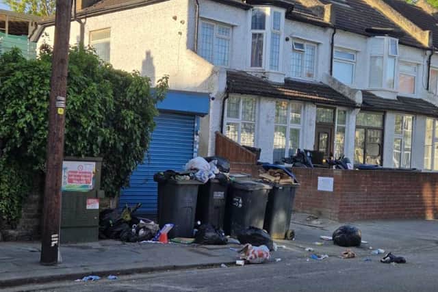 Residents complained about missed collections across Croydon, including on Acacia Road in Norbury