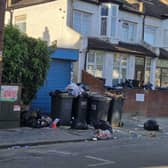 Residents complained about missed collections across Croydon, including on Acacia Road in Norbury
