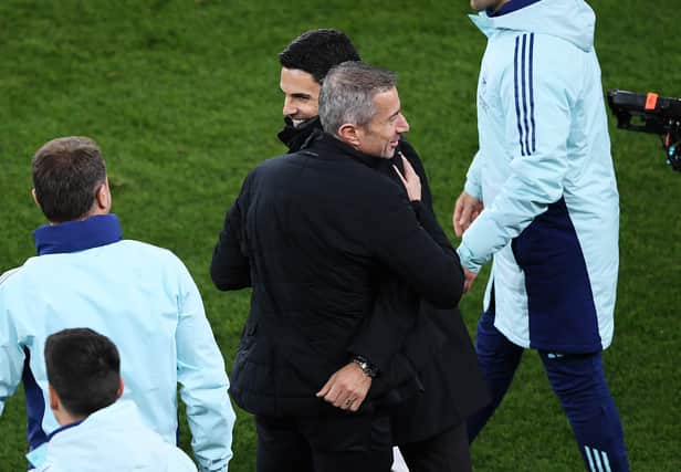 Arteta and Berta need a striker